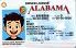 Small Size America Alabama - View 4 - High Quality Scannable ID