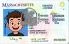 Small Size America Massachusetts - View 4 - High Quality Scannable ID