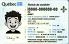 Small Size Canada Quebec - View 2 - High Quality Scannable ID